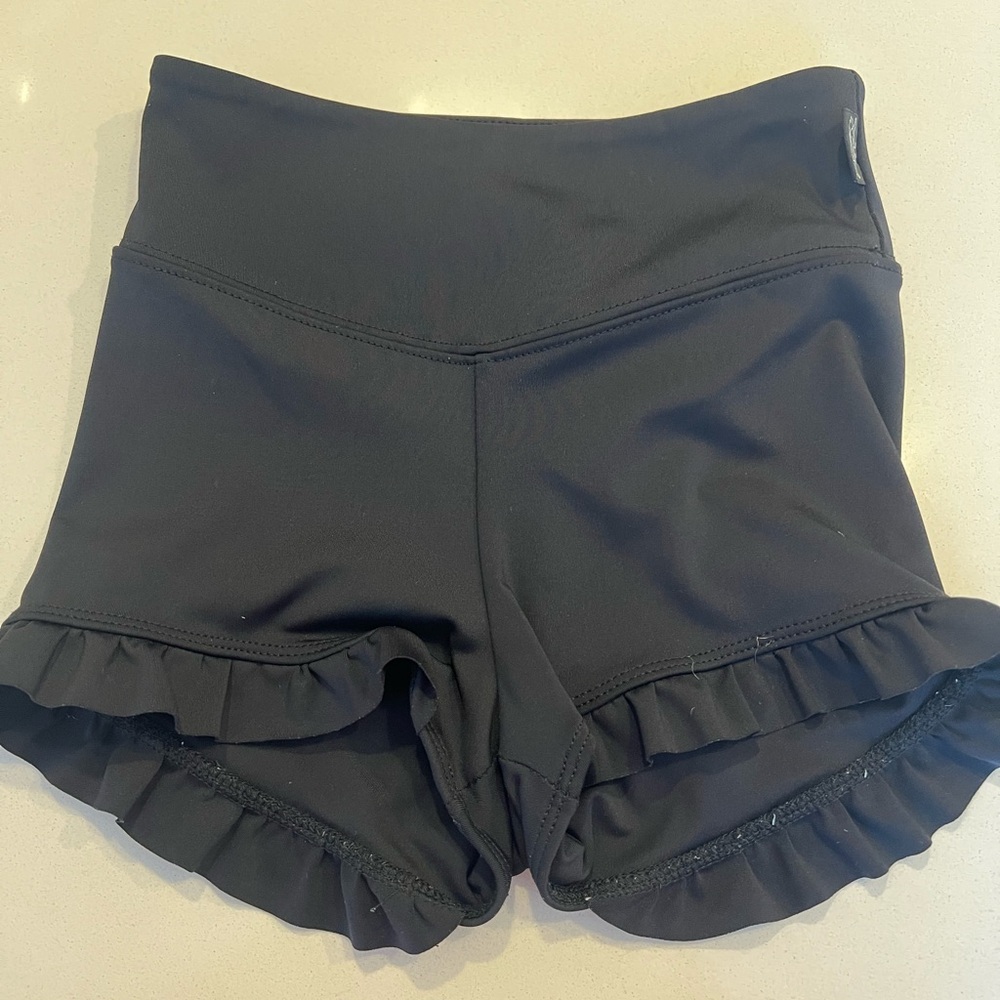 Tiger Friday Black Filly bootie shorts Child XL